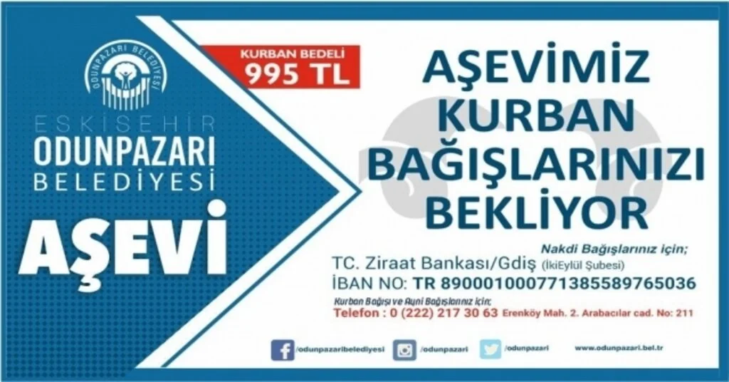 Odunpazarında Kurban Bayramı Hizmetleri Ücretsiz