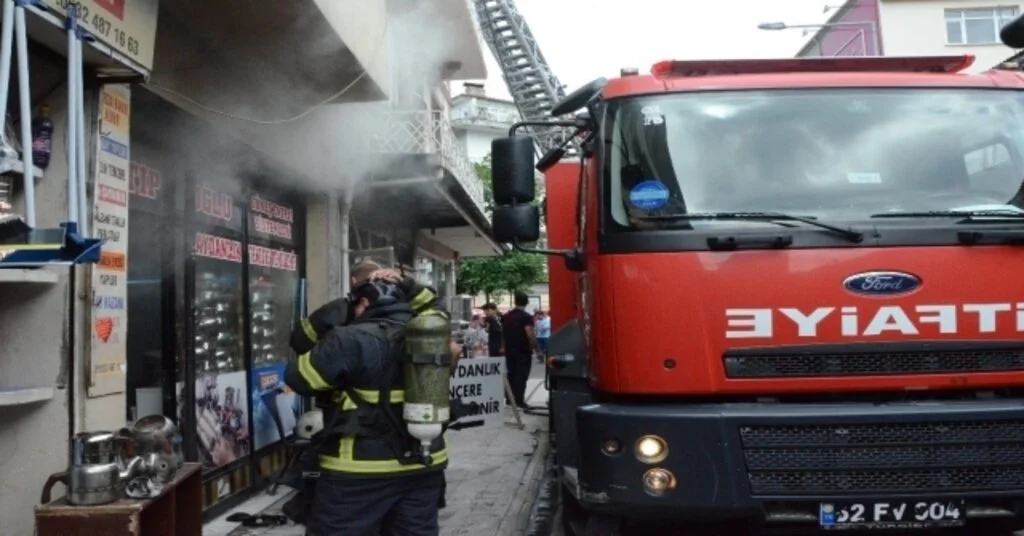 Orduda Yangın Paniğe Yol Açtı