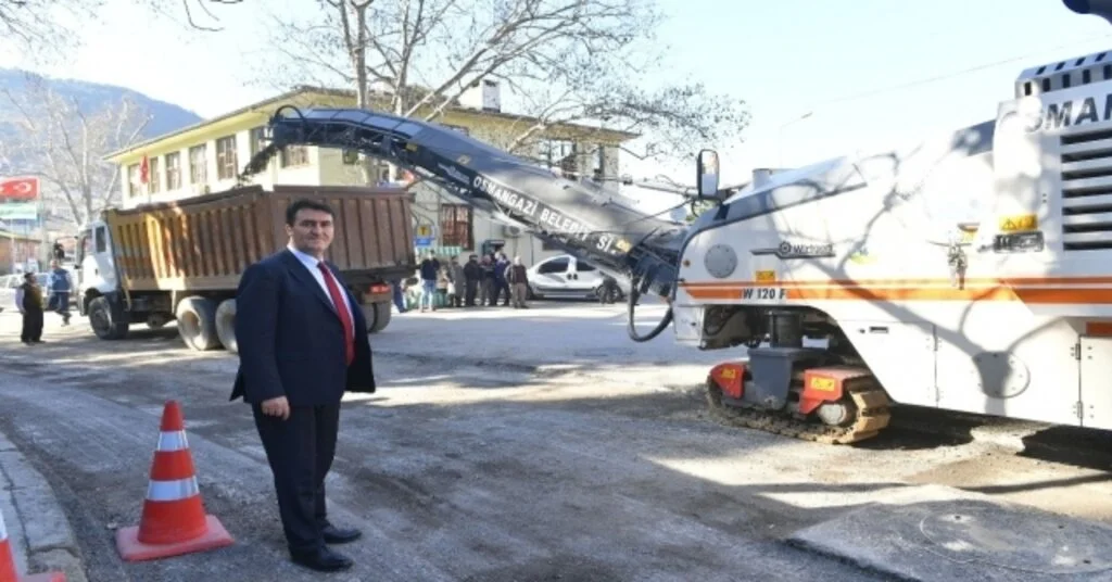 Osmangazi Yollarına Makyaj