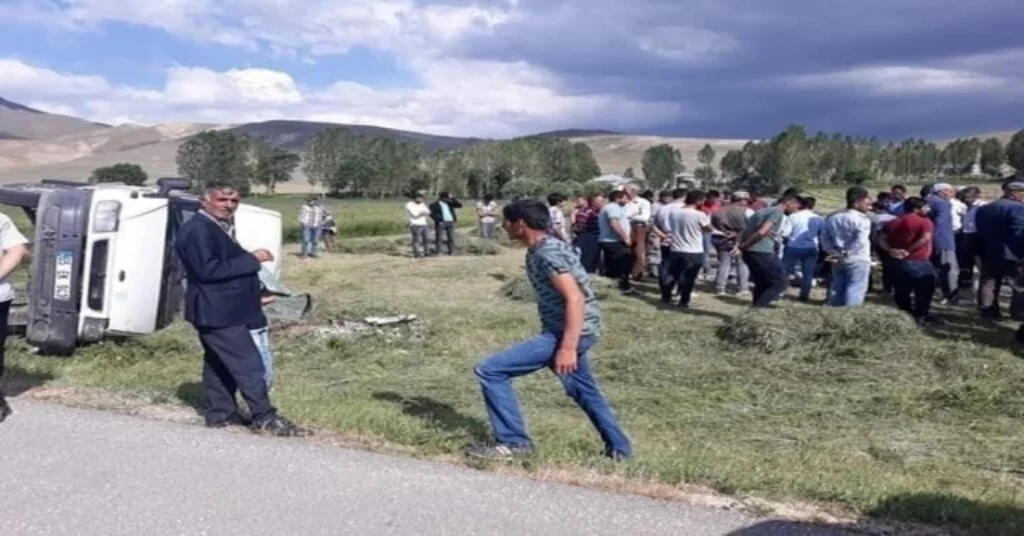 Özalpta  Trafik Kazası; 6 Yaralı