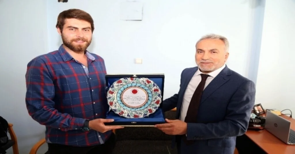Rektör Prof. Dr. Karadağdan İhaya Ziyaret