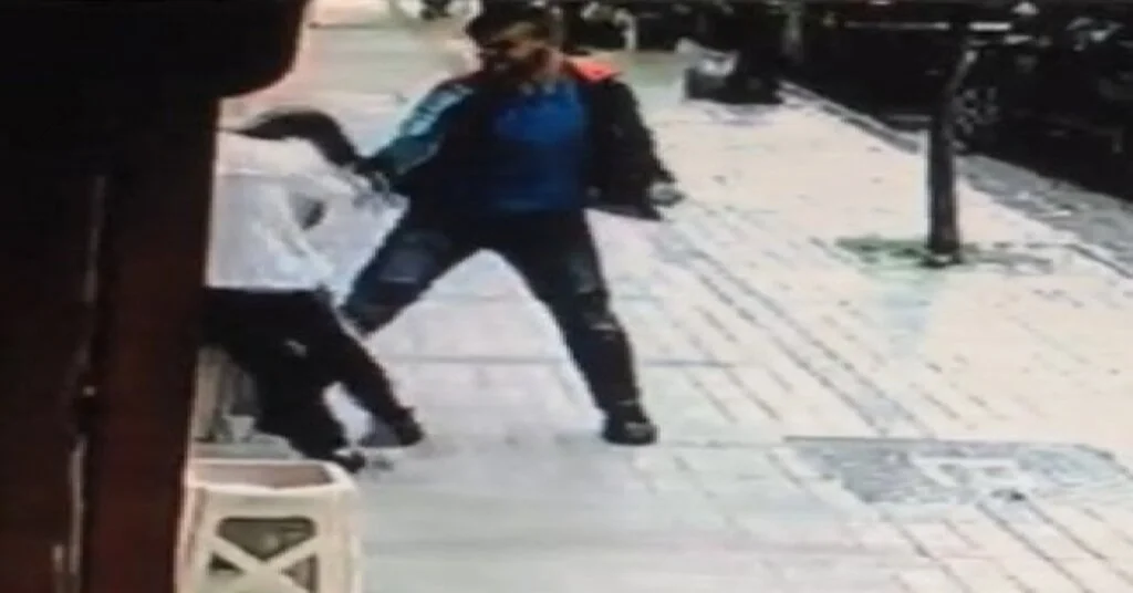 Rizede Bir Şahıs Genç Kızı Böyle Darp Etti