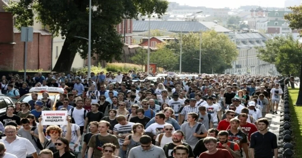 Rusyada Protestolarda 500 Kişi Gözaltına Alındı