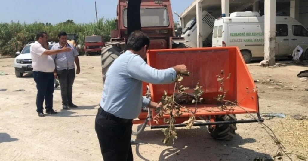 Samandağda Budanmış Ağaç Dalları Sorun Olmaktan Çıkacak