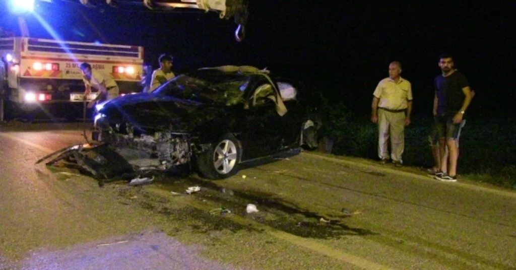 Samandağda Trafik Kazası: 2 Yaralı