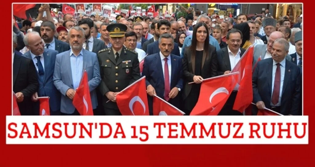 Samsun'da 15 Temmuz Ruhu