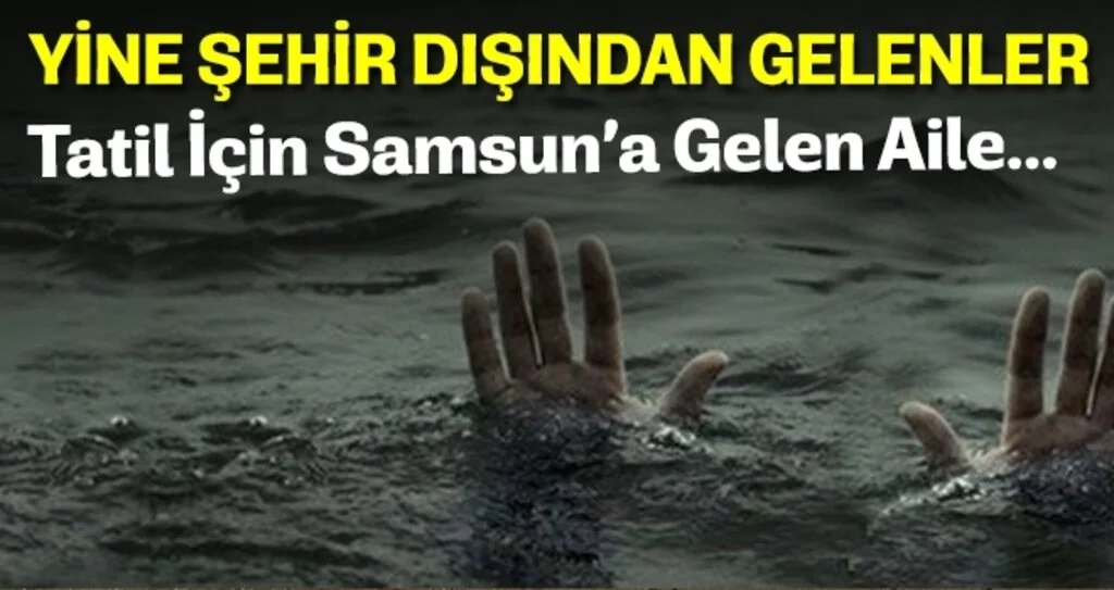 Samsun'da Boğulma tehlikesi geçiren 3 kişiyi cankurtaranlar kurtardı