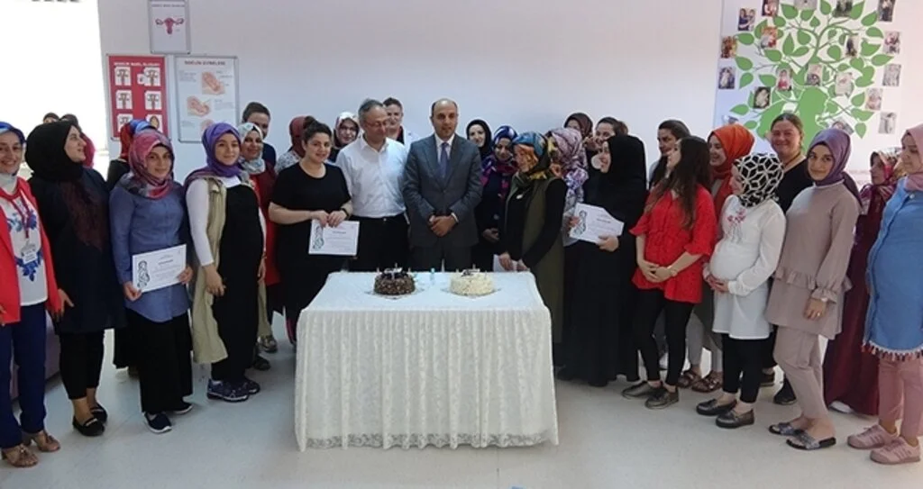 Samsun'da Gebe Okulu Mezunlarını Verdi 
