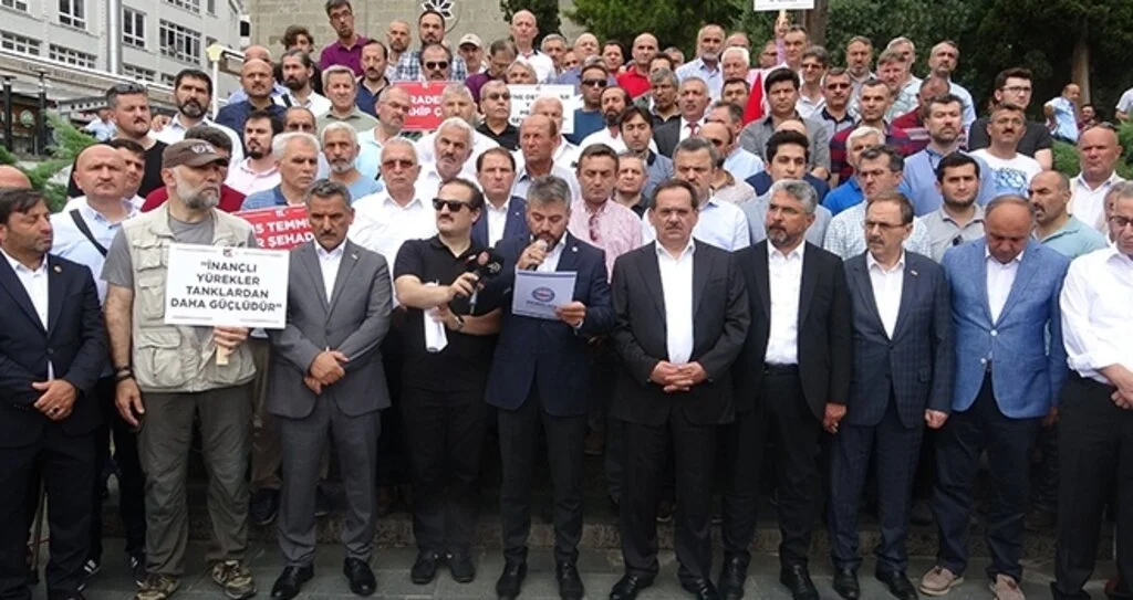 Samsun'da gün boyu 15 Temmuz etkinlikleri