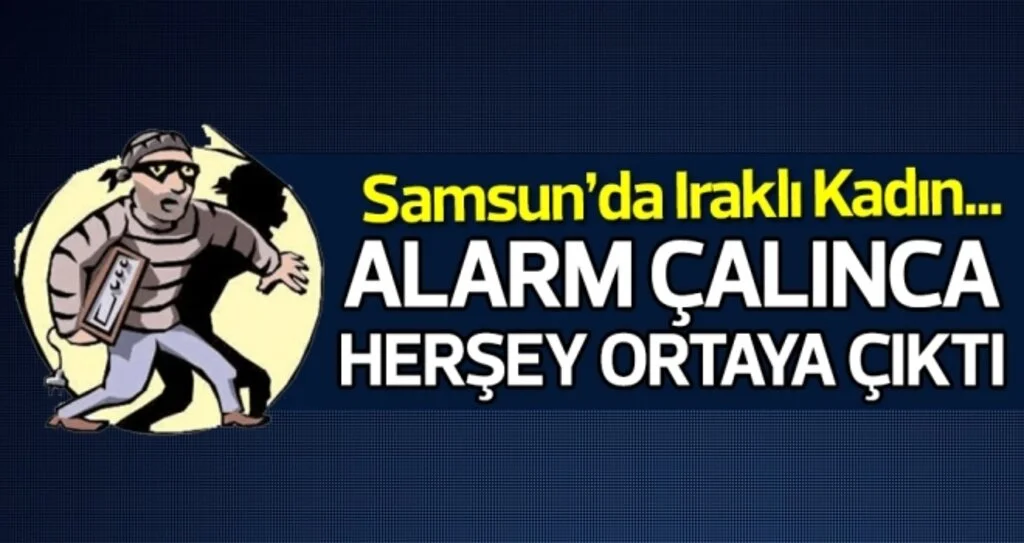 Samsun'da Iraklı Kadın Hırsızlıktan Gözaltına Alındı