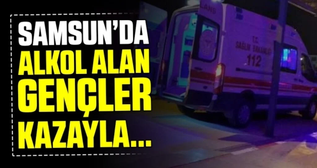 Samsun'da Silahla oynarken kazara arkadaşını vurdu