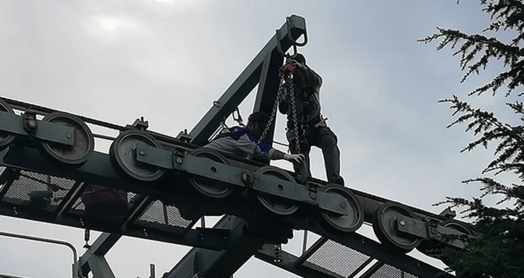 Samsun'da Teleferikler bakıma alındı