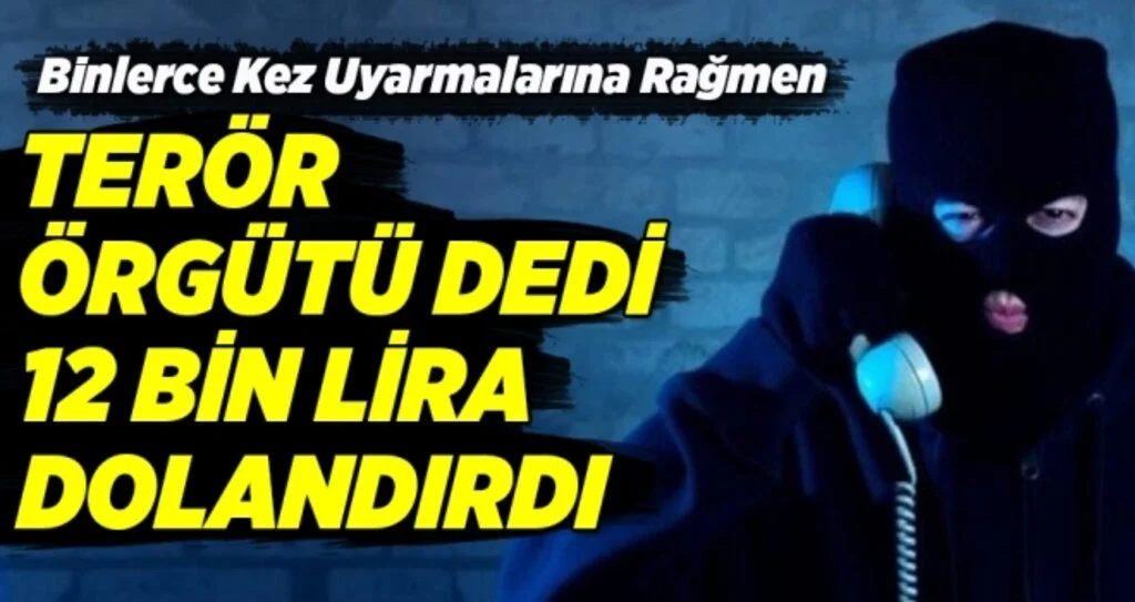 Samsunlu Kadını 12 bin lira dolandırdılar