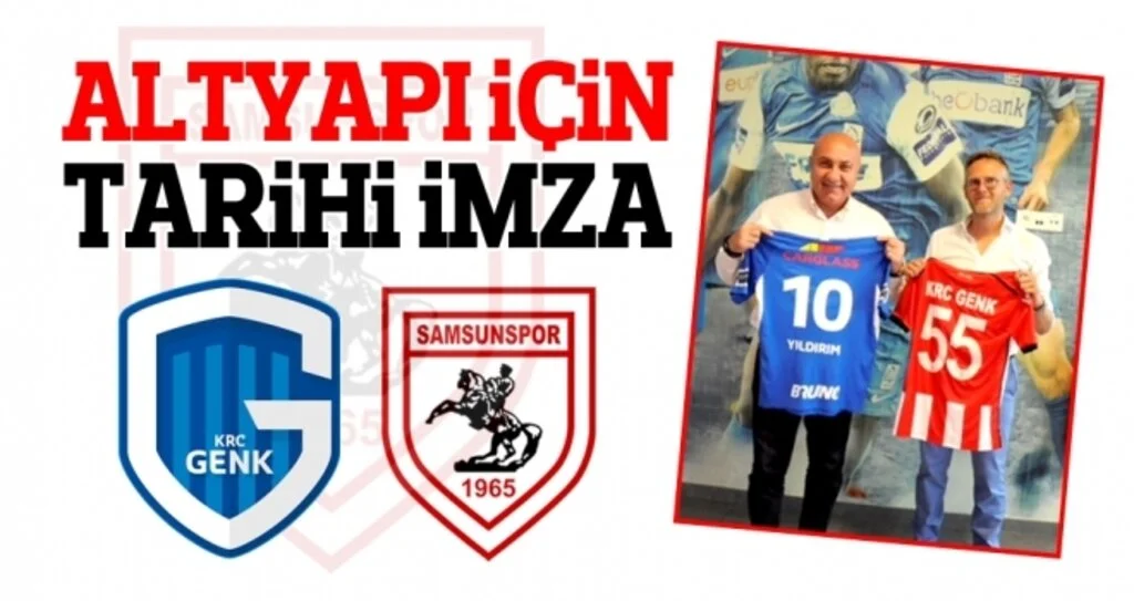 Samsunspor altyapısı için tarihi anlaşma