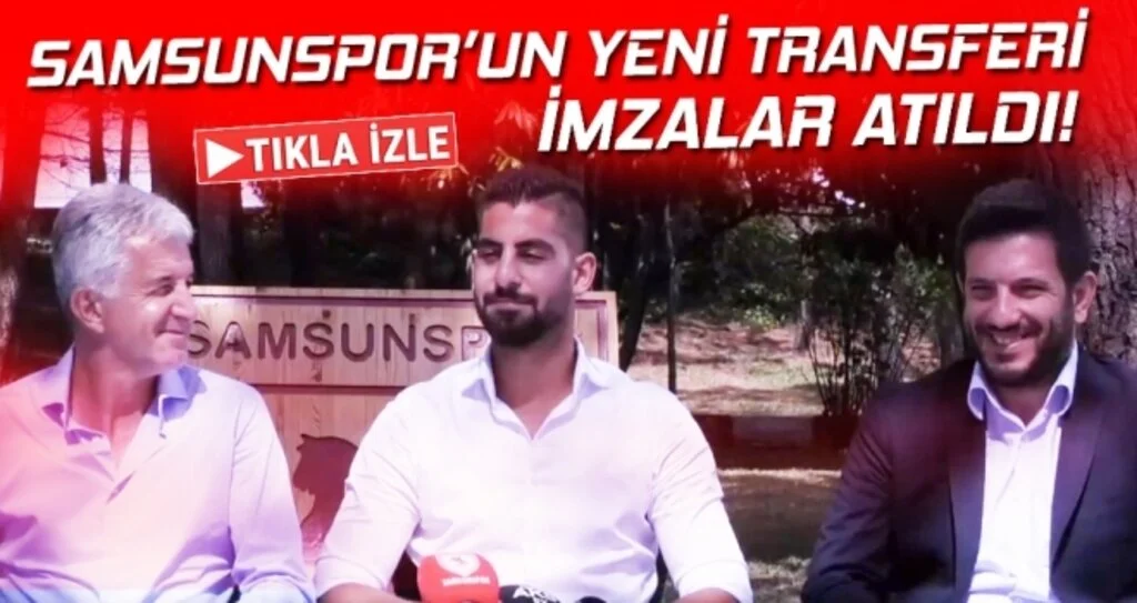 Samsunspor Atabey Çiçek'i 1 Yıllığına Kiraladı