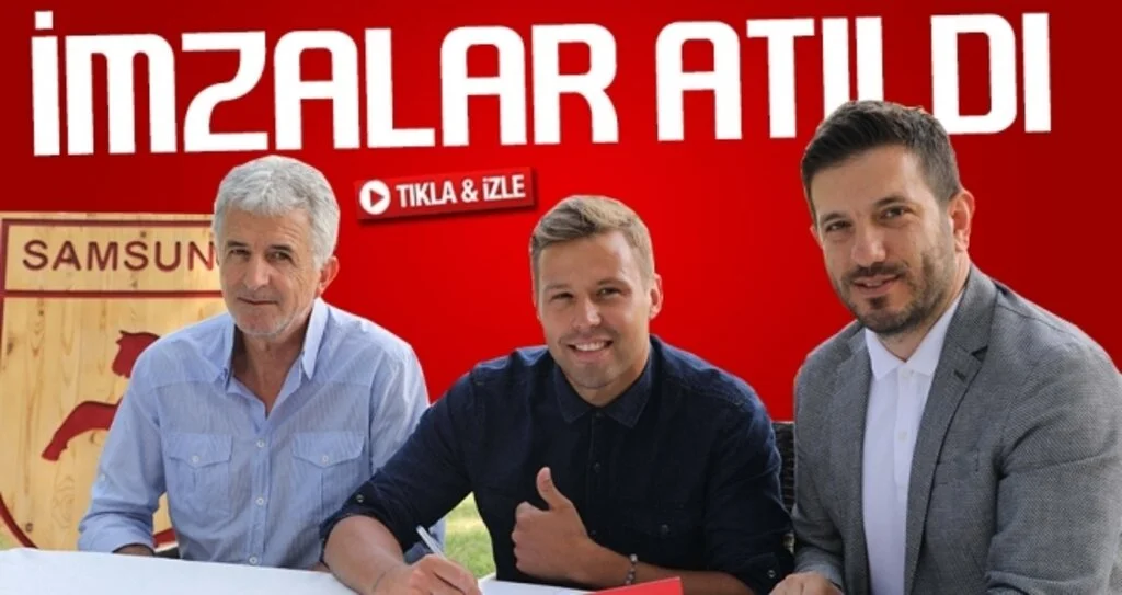 Samsunspor Guido Koçer ile 2 Yıllık Sözleşme İmzaladı