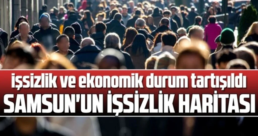 Samsun'un işsizlik haritası