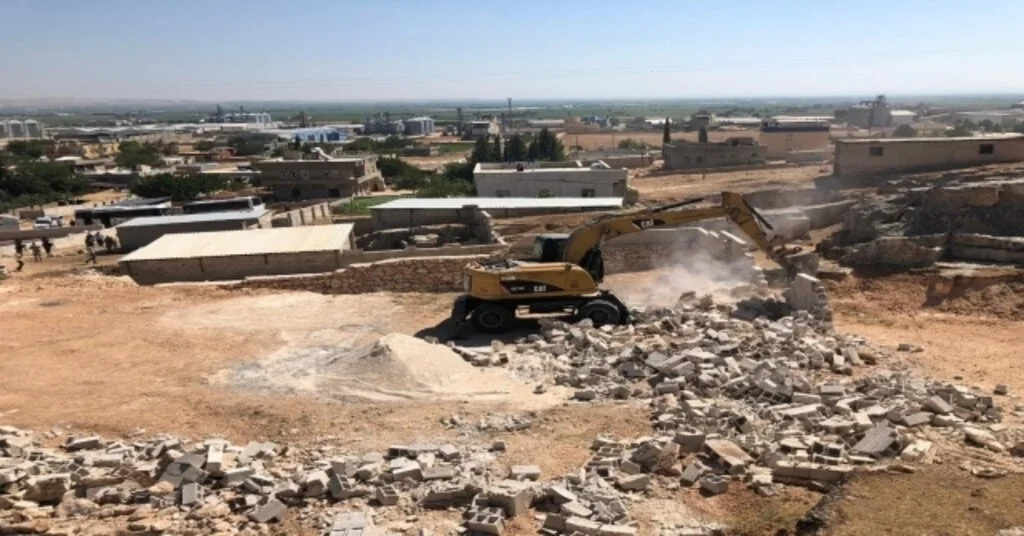 Şanlıurfada Kaçak Yapıya Geçit Yok