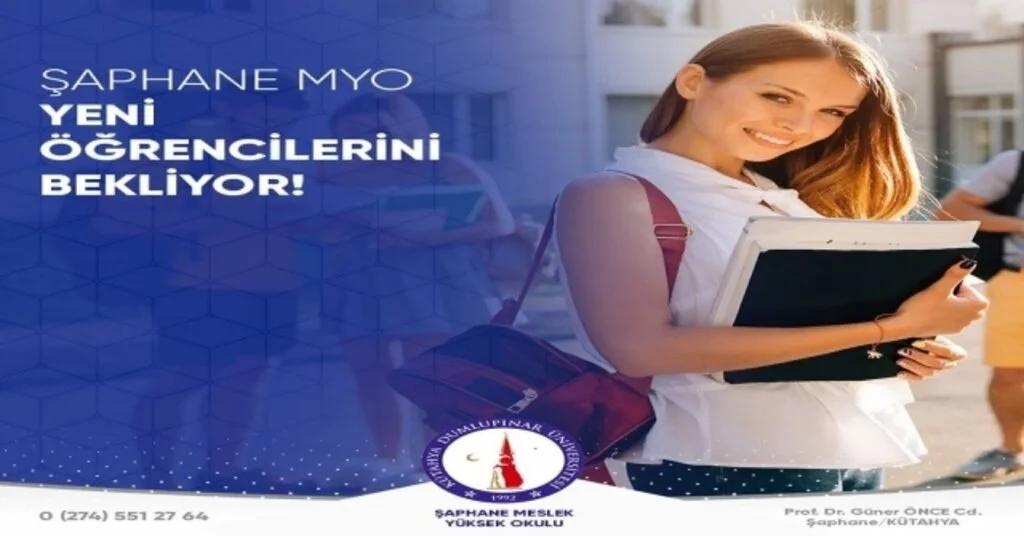 Şaphane Meslek Yüksekokulu Yeni Öğrencileri Karşılamaya Hazır