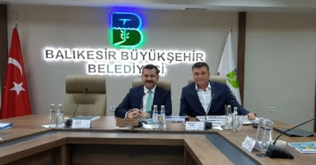 Sarı Başkan Yılmazla Görüştü