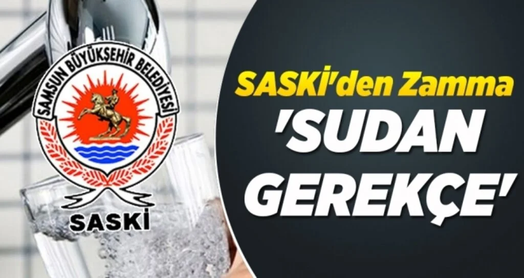 SASKİ'den zamma 'sudan gerekçe'