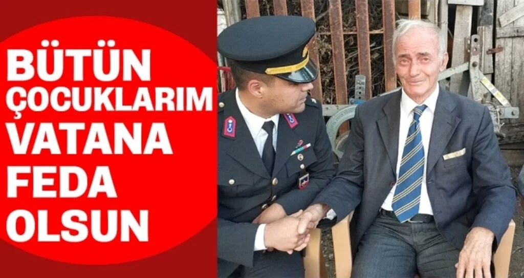 Şehit binbaşının emekli başçavuş babası Rüştü Akkuş: Bütün çocuklarım vatana feda olsun