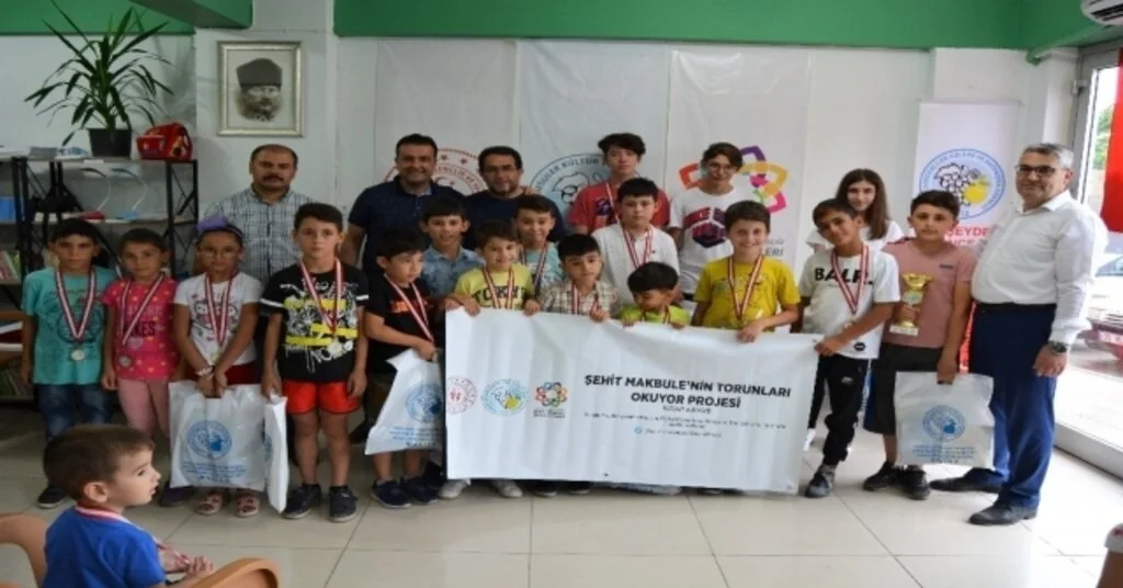 ‘Şehit Makbulenin Torunları Okuyor Projesi Sona Erdi