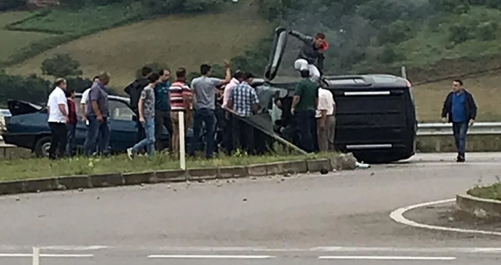 Sinop’ta kaza: 5 yaralı 