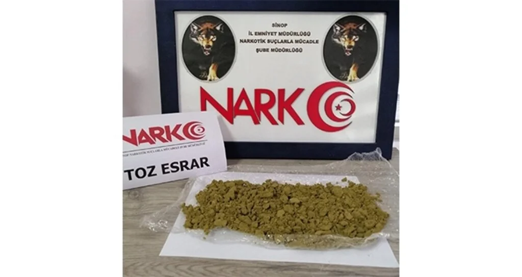 Sinop’ta uyuşturucu operasyonu