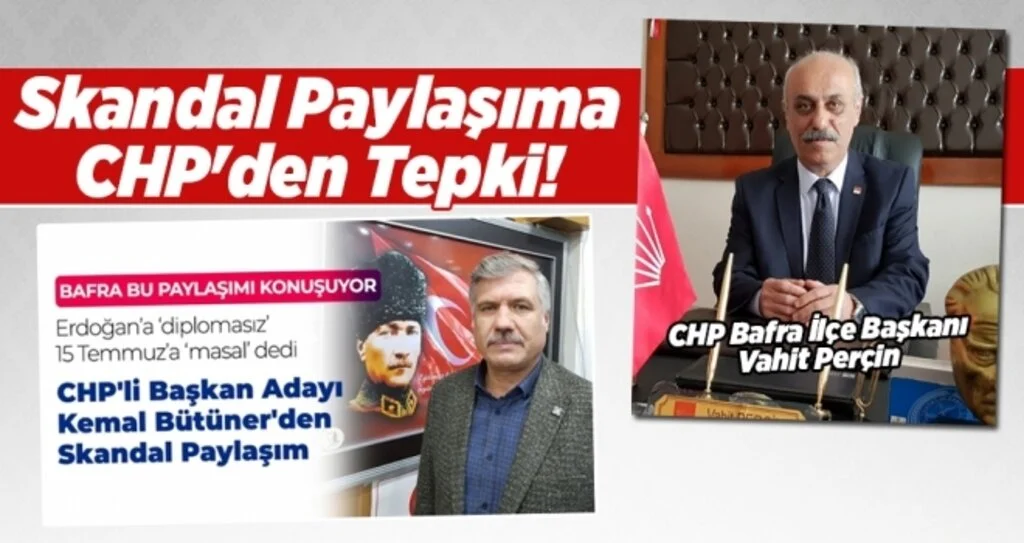 Skandal Paylaşıma CHP'den Tepki!