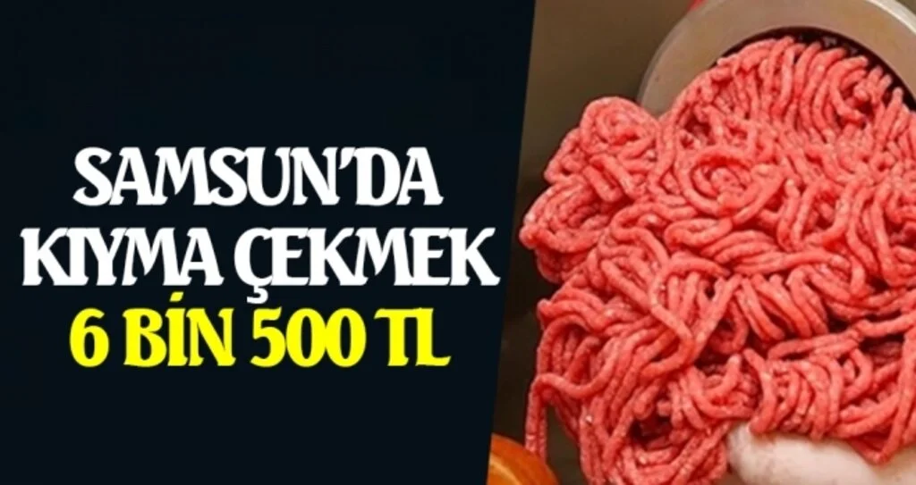 Sokakta Kıyma Çekmenin Cezası Dudak Uçuklattı!