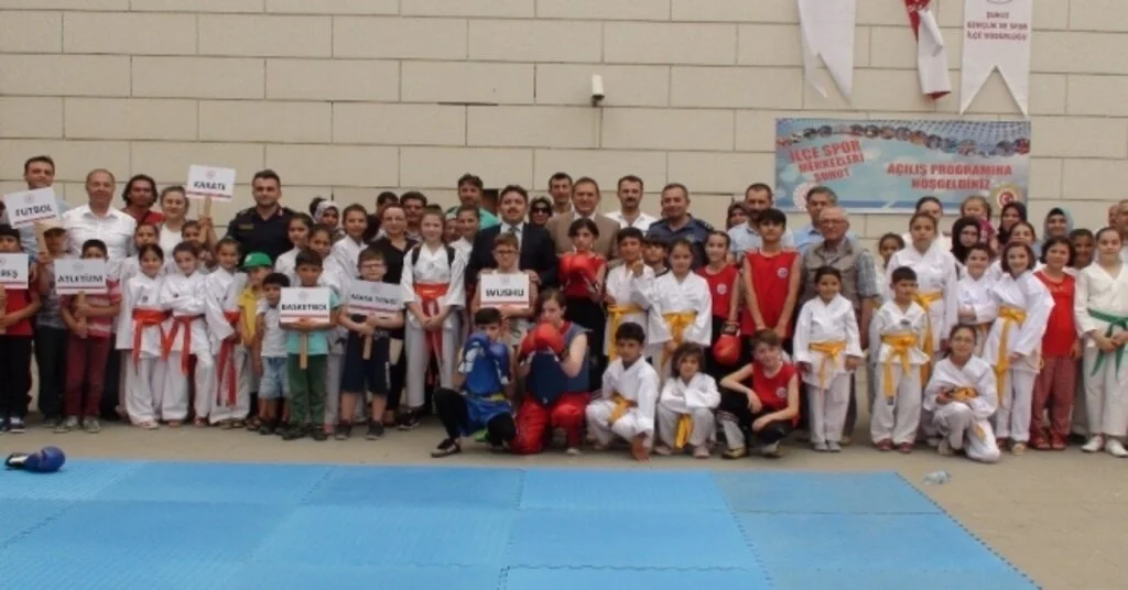 Şuhutta Yaz Spor Okulu Törenle Açıldı