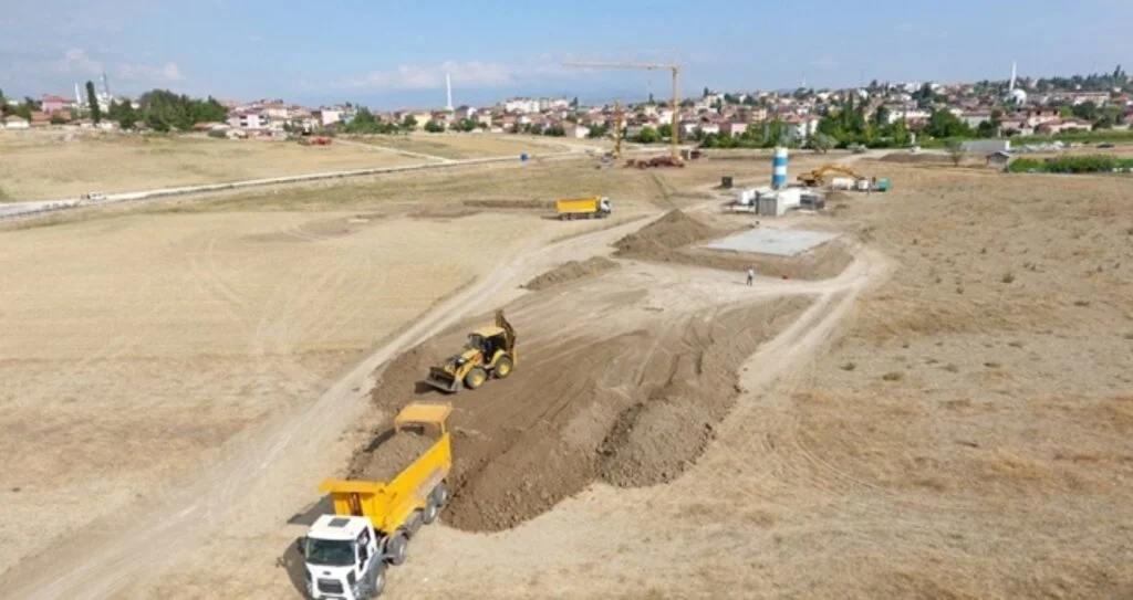 Suluova'da 4. Etap TOKİ için çalışmalar başladı