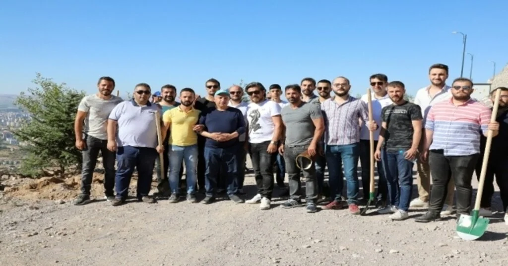 Talas Kafeciler Derneği İle Ali Dağında Fidan Dikimi