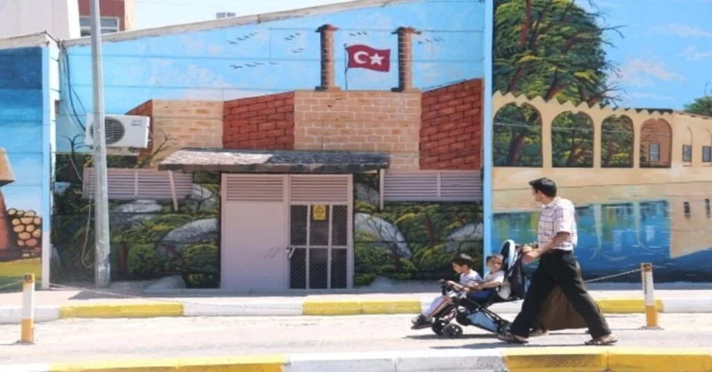 Tarihi Kentin Simgeleri Duvarlara Resmedildi