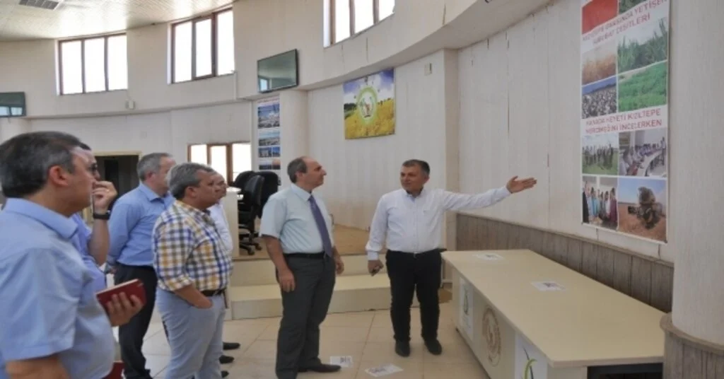 Tarım Ve Orman Bakanlığı Doğal Afetler Daire Başkanı Engürülüden Hububat Merkezine Ziyaret