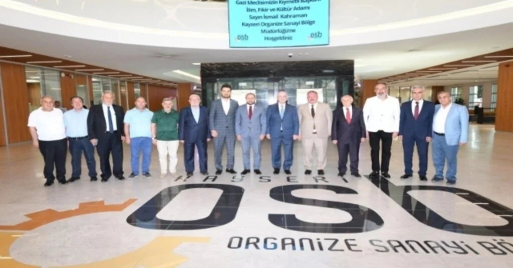 Tbmm Başkanı İsmail Kahramandan Kayseri Osb Ziyareti