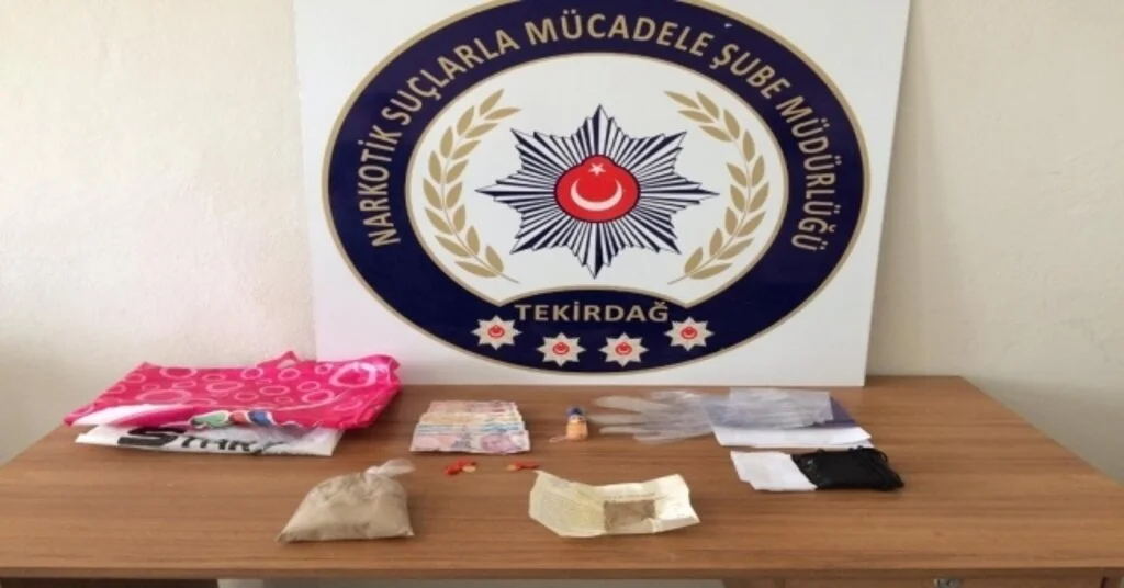 Tekirdağda Uyuşturucu Operasyonu: 4 Gözaltı