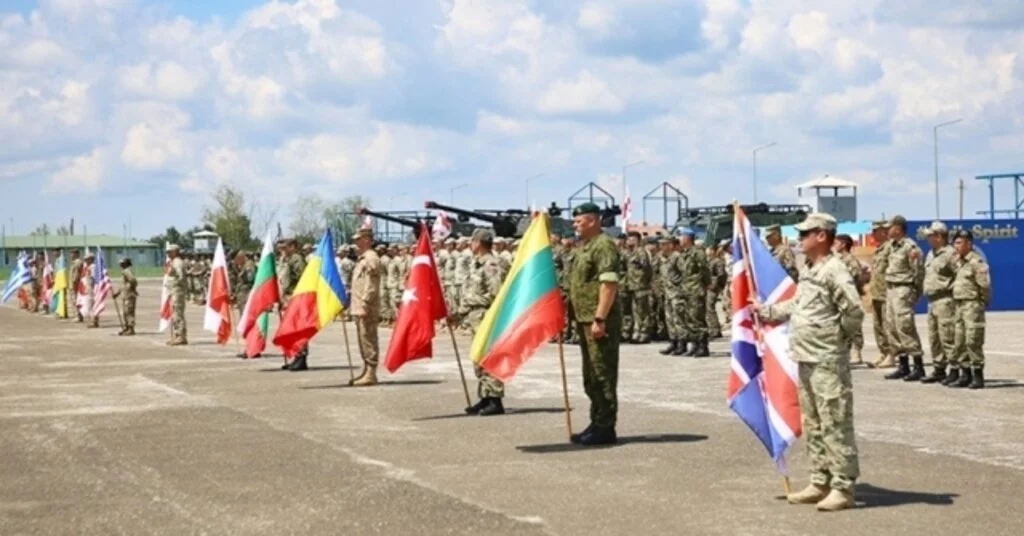 Türkiyenin De Katılımıyla Gürcistanda Nato Tatbikatı Başladı