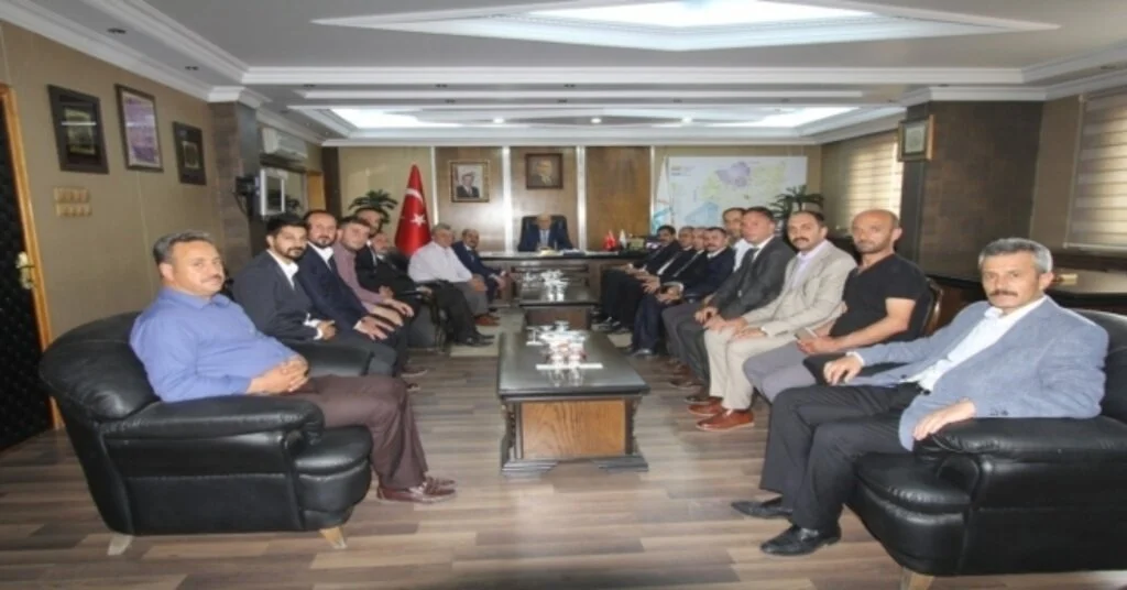 Ülkü Ocakları Genel Başkanı Ateşten Başkan Pekmezciye Ziyaret