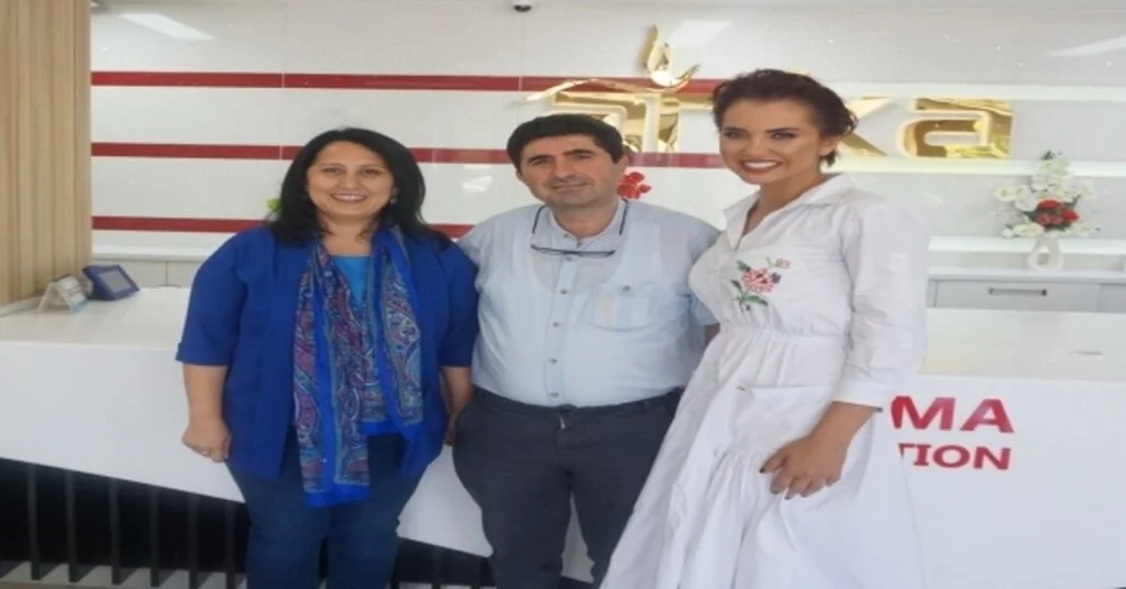 Ünlü Sunucu Ankaya Hayran Kaldı