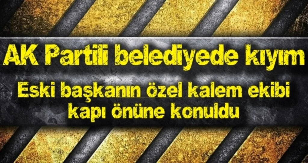 Ünye Belediyesi’nde İşten Çıkarmalar Başladı