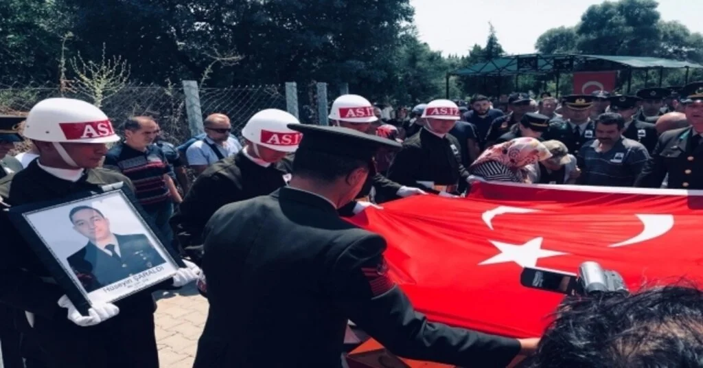 Uzman Çavuş Şaraldı, Son Yolculuğuna Uğurlandı