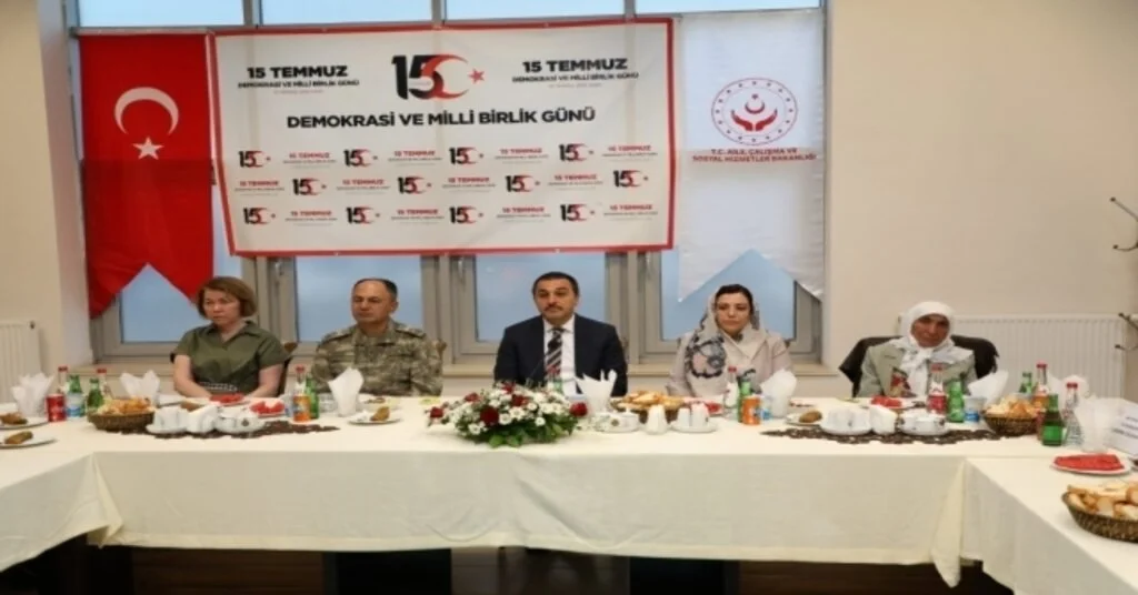 Vali Türker Öksüz, Şehit Yakınları İle Bir Araya Geldi