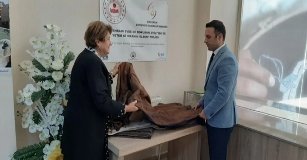 Vali Yardımcısı Doğandan Ehram Dokuma Atölyesine Ziyaret