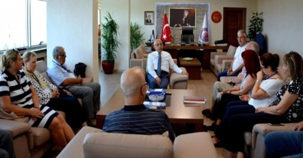 Yaz Bilim Kampı Proje Ekibinden Rektör Murata Ziyaret