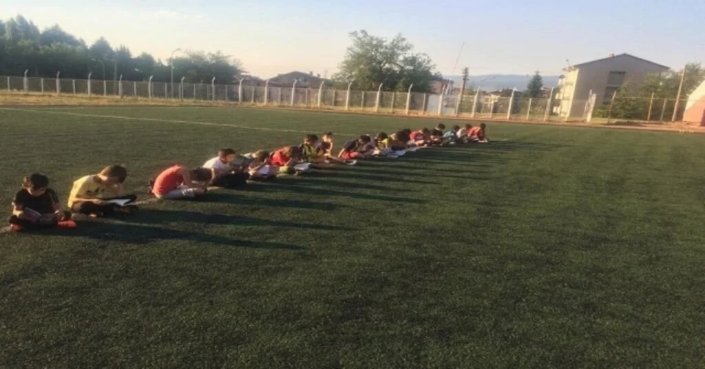 Yaz Spor Kurslarında ‘Kitap Okuma Saati