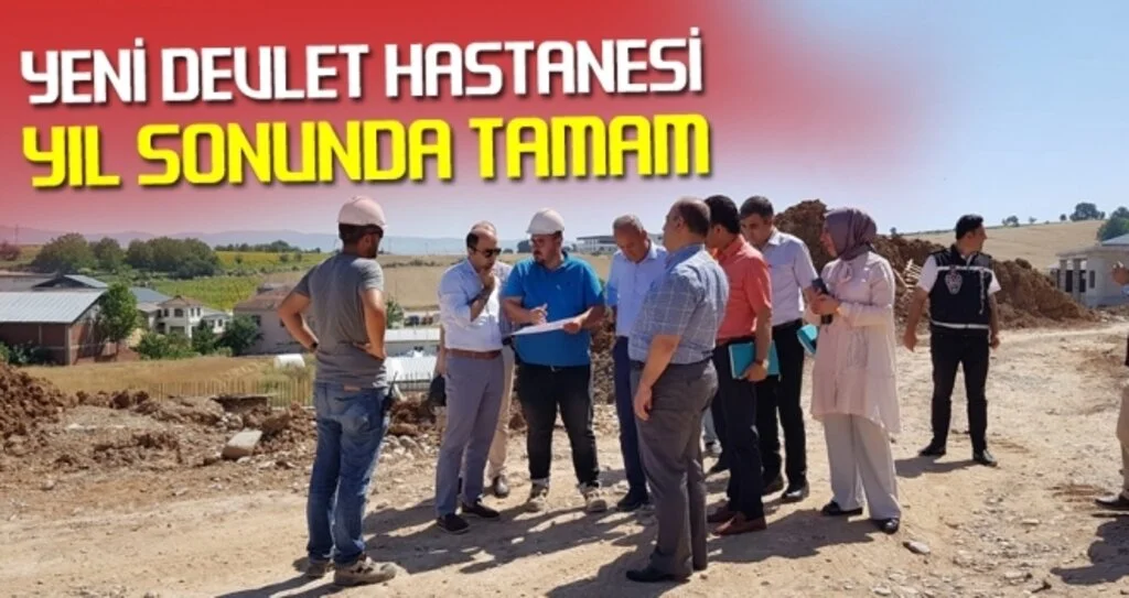 Yeni Devlet Hastanesi Yıl sonunda Hizmete Girecek