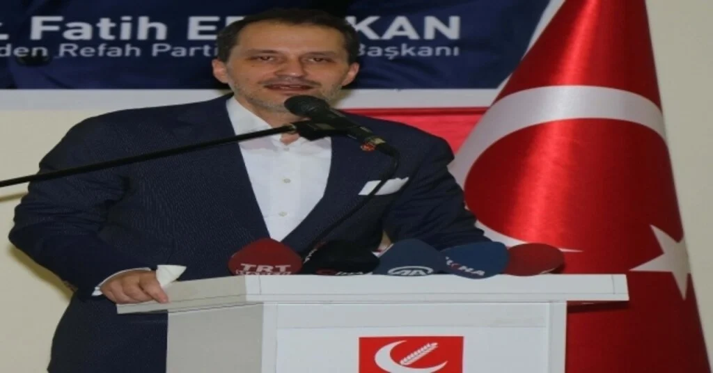 Yeniden Refah Partisi Genel Başkanı Erbakan Bitliste