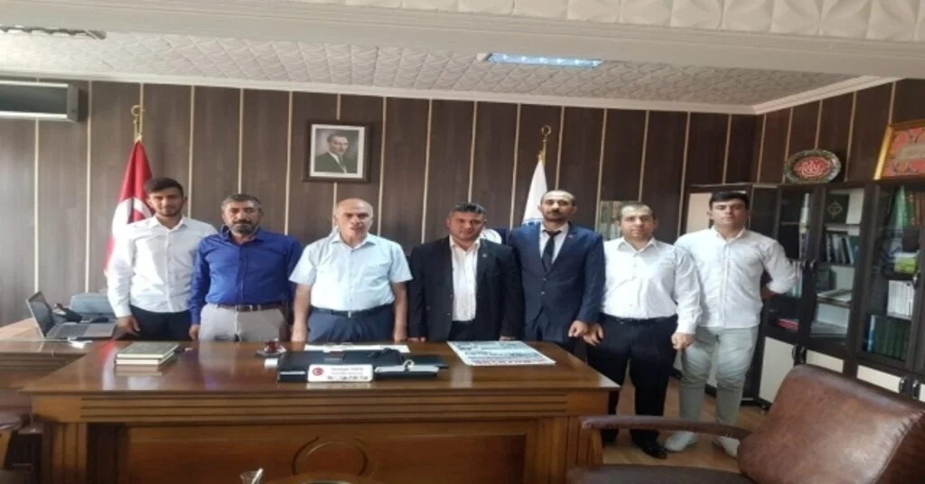 Yeniden Refah Partisinden Müftü Topala Ziyaret